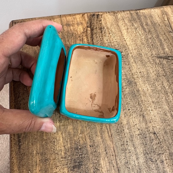 Mexican Pottery Trinket box - Picture 7 of 8